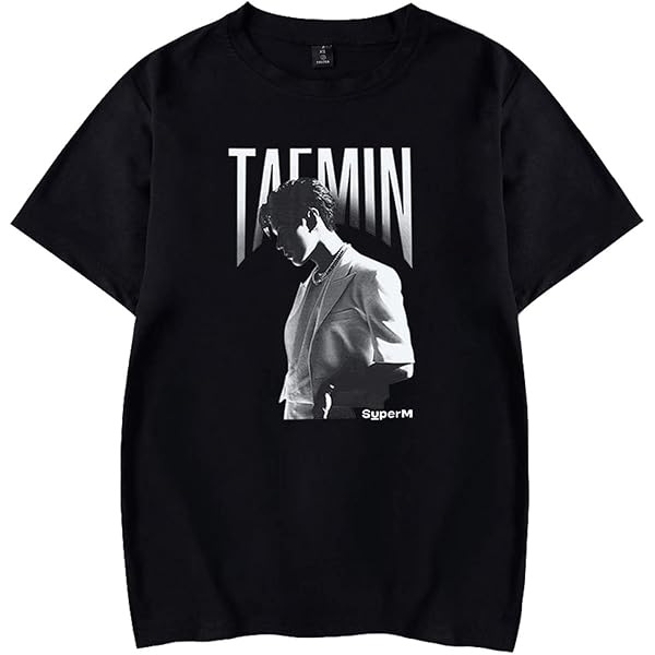 Shinee T-Shirt Album Poet Artist Support Tshirts Minho